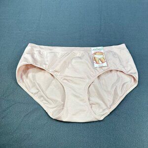 Jockey Women's Size XL 8 Panty Hipster Smooth And Shine Beige New With Tags